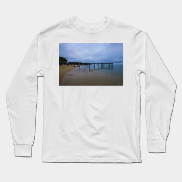 Sullivan Bay, Sorrento, Mornington Peninsula, Victoria, Australia. Long Sleeve T-Shirt by VickiWalsh